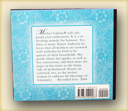 Mother Culture CD Back