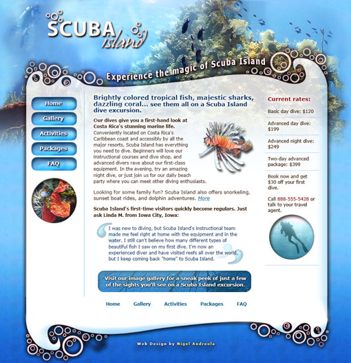 Scuba Island