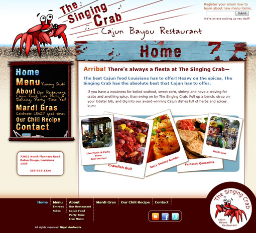 The Singing Crab